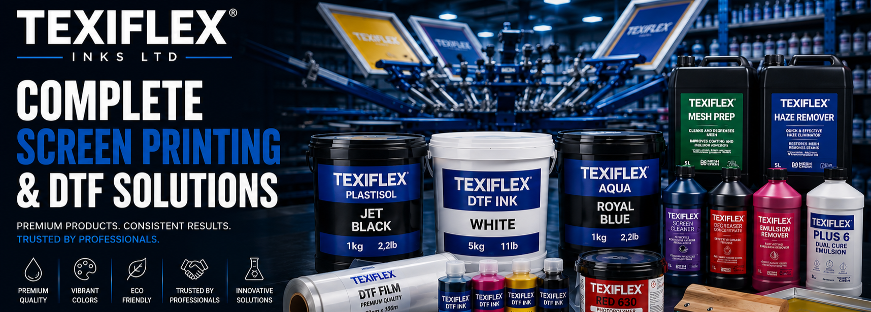 Texiflex product range banner